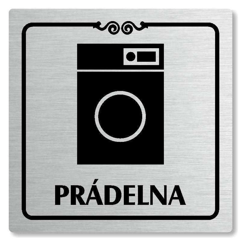 Prádelna, 148x148mm, stříbrná, Texas